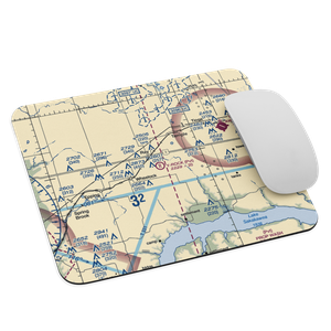 Y-Rock Airport (ND82) VFR Sectional Mouse Pad
