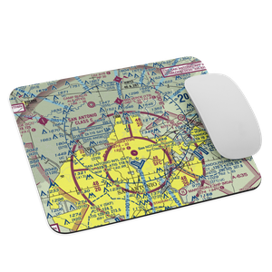 Yates Airport (XS89) VFR Sectional Mouse Pad