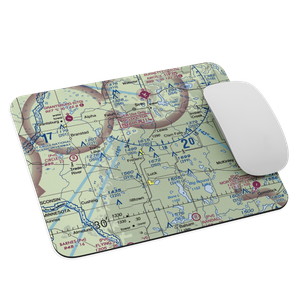 Young Private Airport (06WI) VFR Sectional Mouse Pad