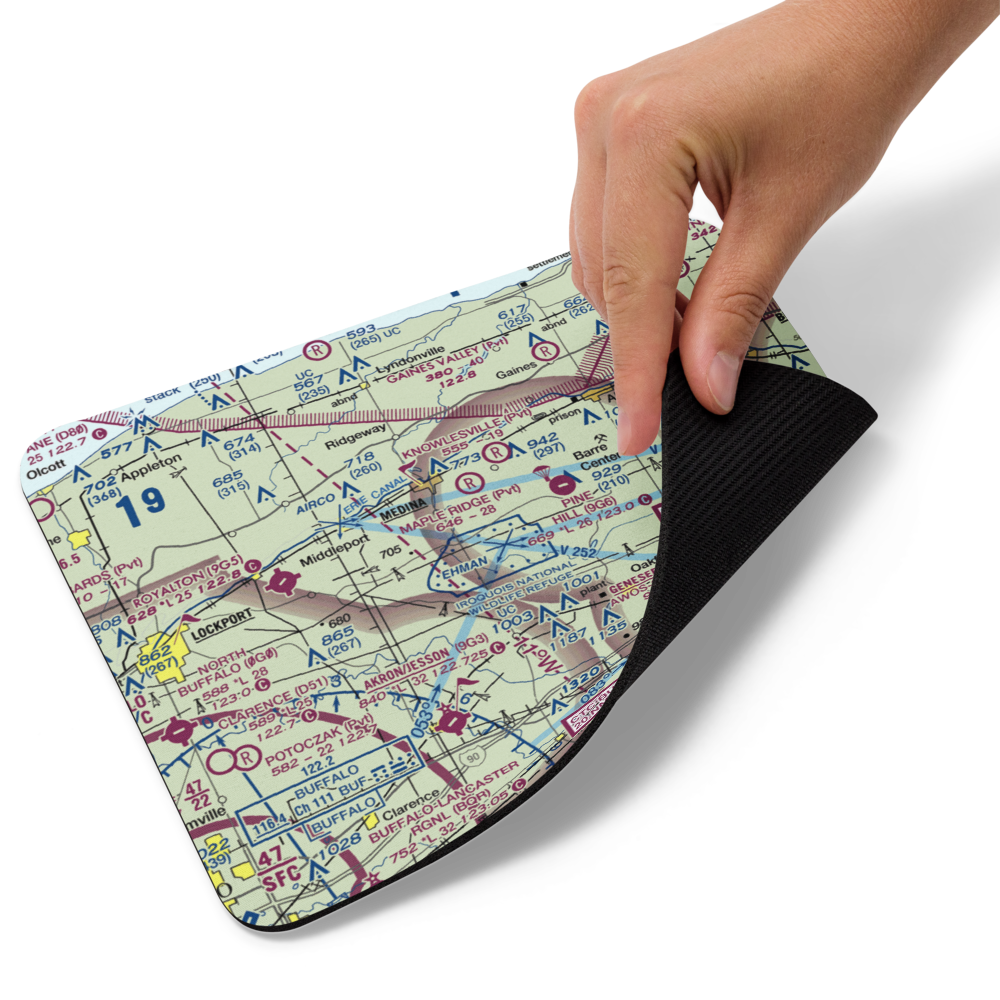 Zelazny Airport (88NY) VFR Sectional Mouse Pad 