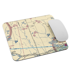 Zerbe Airport (MT51) VFR Sectional Mouse Pad