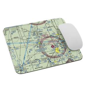Ziggy Carline Airport (SN41) VFR Sectional Mouse Pad