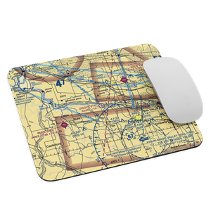 Ziggy's Airport (0ID1) VFR Sectional Mouse Pad