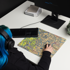 Aurora Airpark (01V) VFR Sectional  Gaming Mouse Pad