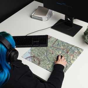 Boonville Airport (D83) VFR Sectional  Gaming Mouse Pad