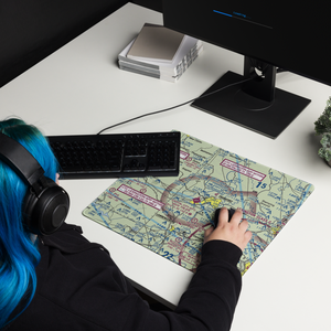 Capital City Airport (FFT) VFR Sectional  Gaming Mouse Pad