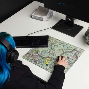 Card Aerodrome (0TX9) VFR Sectional  Gaming Mouse Pad