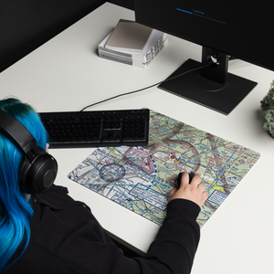 Cloudbound Airport (PA47) VFR Sectional  Gaming Mouse Pad