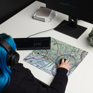 Colle Field (34MS) VFR Sectional  Gaming Mouse Pad