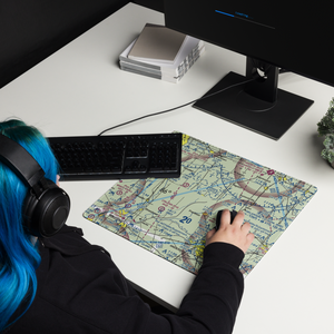Elwood Airport (3I1) VFR Sectional  Gaming Mouse Pad