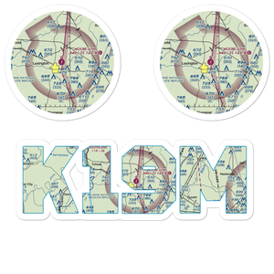 C. A. Moore Airport (19M) VFR Sectional Sticker Pack