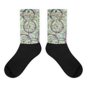 Dexter Regional Airport (1B0) VFR Sectional Socks