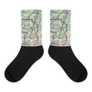 Paxton Airport (1C1) VFR Sectional Socks
