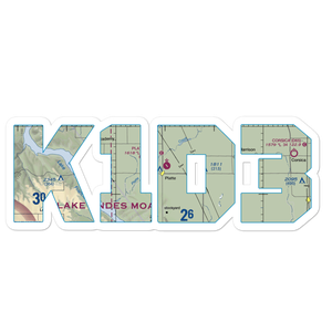 Platte Municipal Airport (1D3) VFR Sectional Sticker
