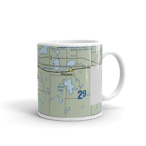 The Sigurd Anderson Airport (1D7) VFR Sectional  Mug