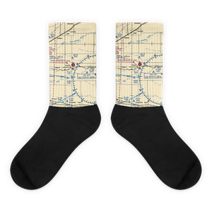 Hoxie-Sheridan County Airport (1F5) VFR Sectional Socks