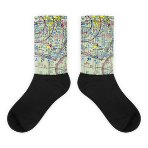 Wood County Airport (1G0) VFR Sectional Socks