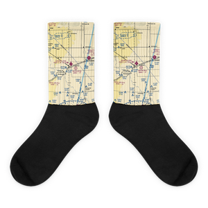 Satanta Municipal Airport (1K9) VFR Sectional Socks