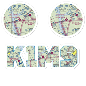 Lake Barkley State Park Airport (1M9) VFR Sectional Sticker Pack