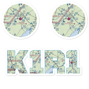 Jena Airport (1R1) VFR Sectional Sticker Pack