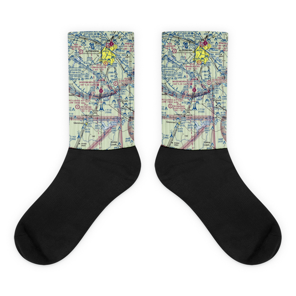 Woodworth Airport (1R4) VFR Sectional Socks 
