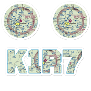 Brookhaven-Lincoln County Airport (1R7) VFR Sectional Sticker Pack