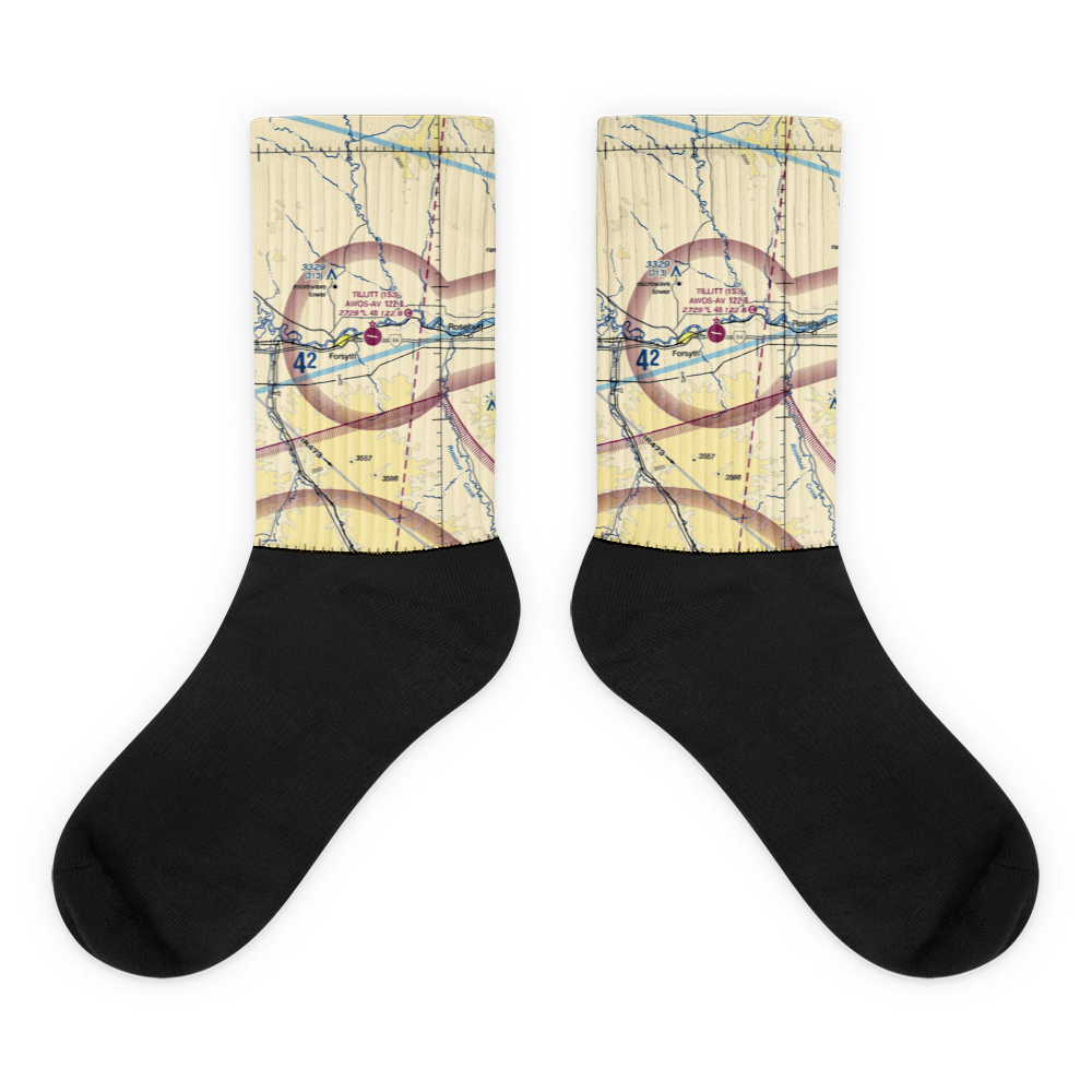 Tillitt Field (1S3) VFR Sectional Socks 