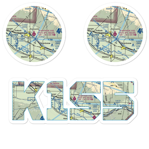 Sunnyside Municipal Airport (1S5) VFR Sectional Sticker Pack