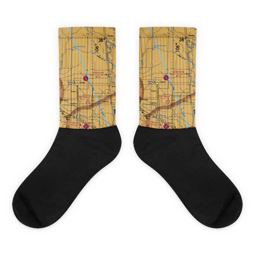 Leach Airport (1V8) VFR Sectional Socks 