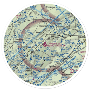 Robbins Field (20A) VFR Sectional Sticker (30 mile)