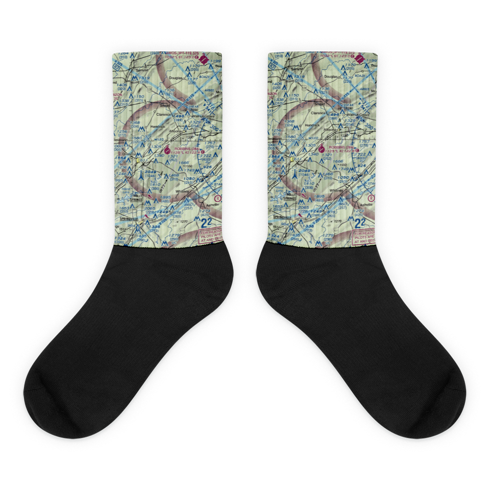 Robbins Field (20A) VFR Sectional Socks 
