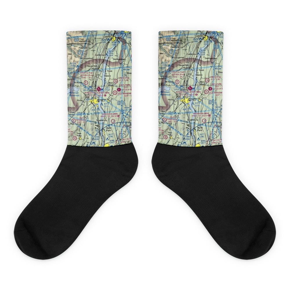 Kingston-Ulster Airport (20N) VFR Sectional Socks 