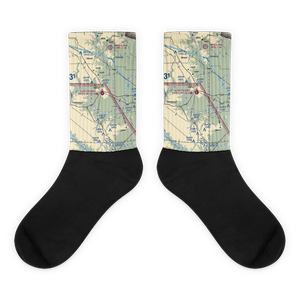 Kent County Airport (22F) VFR Sectional Socks