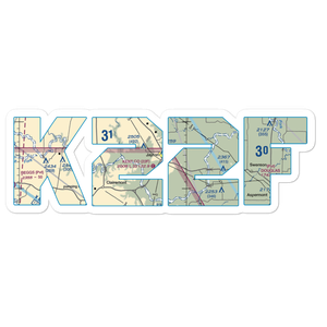Kent County Airport (22F) VFR Sectional Sticker