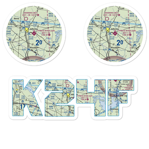 Cypress River Airport (24F) VFR Sectional Sticker Pack