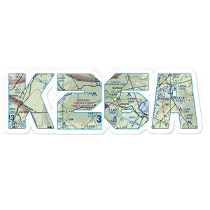Ashland/Lineville Airport (26A) VFR Sectional Sticker