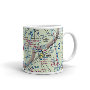 Georgetown-Scott County Regional Airport (27K) VFR Sectional  Mug