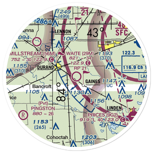 Waite Field Airport (29M) VFR Sectional Sticker (20 mile)