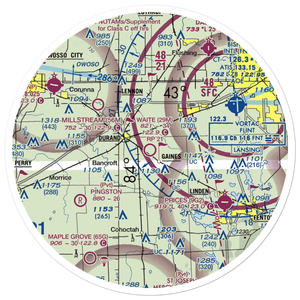Waite Field Airport (29M) VFR Sectional Sticker (30 mile)