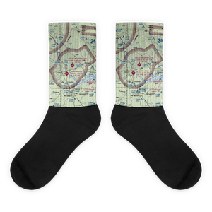 Holley Mountain Airpark (2A2) VFR Sectional Socks