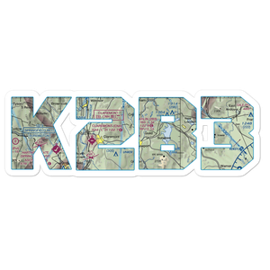 Parlin Field (2B3) VFR Sectional Sticker