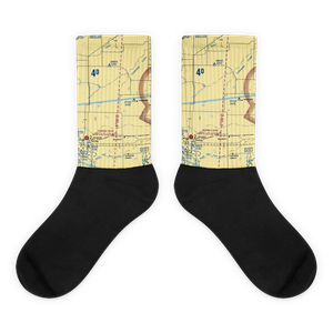 Cluck Ranch Airport (2E3) VFR Sectional Socks