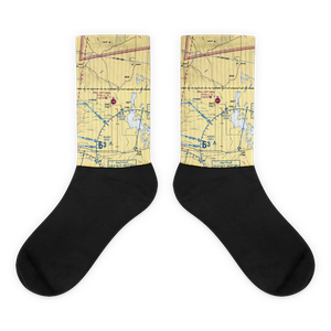 Dell City Municipal Airport (2E5) VFR Sectional Socks