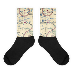 Shamrock Municipal Airport (2F1) VFR Sectional Socks