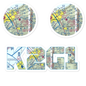 Concord Airpark (2G1) VFR Sectional Sticker Pack
