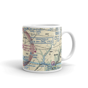 Garrett County Airport (2G4) VFR Sectional  Mug