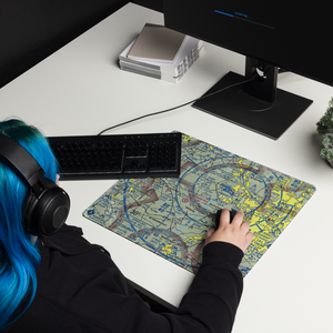 Frame Field (82PA) VFR Sectional  Gaming Mouse Pad