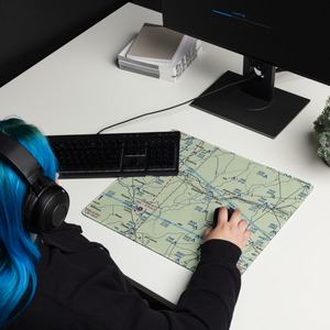 Franklin Field (0MS1) VFR Sectional  Gaming Mouse Pad