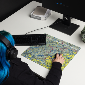 Hill Top Airport (JY43) VFR Sectional  Gaming Mouse Pad