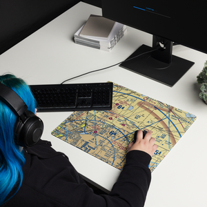 Land Airport (CO82) VFR Sectional  Gaming Mouse Pad